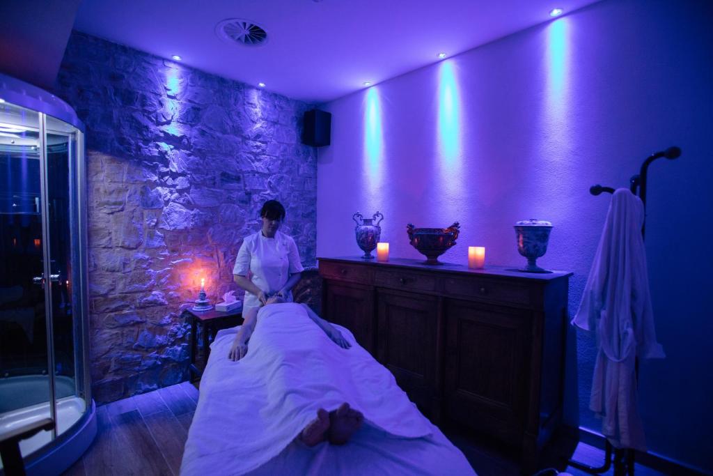 Lázně a/nebo wellness v ubytování La Bastiglia