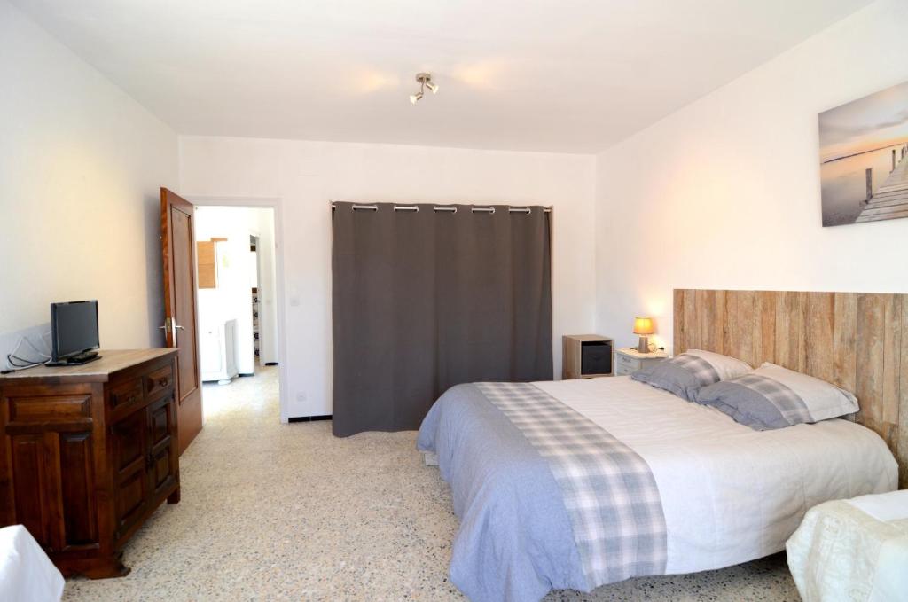 Posteľ alebo postele v izbe v ubytovaní VILLA MONTGO