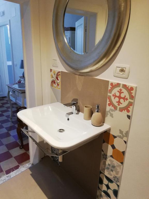 Koupelna v ubytování Residenza Ponente
