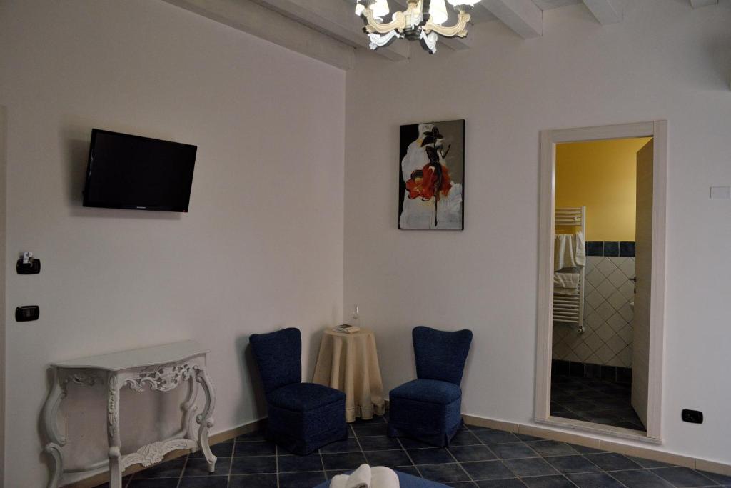 Kuchyň nebo kuchyňský kout v ubytování B&B Dimora di Girgenti