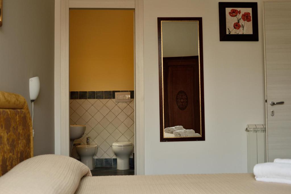 Koupelna v ubytování B&B Dimora di Girgenti