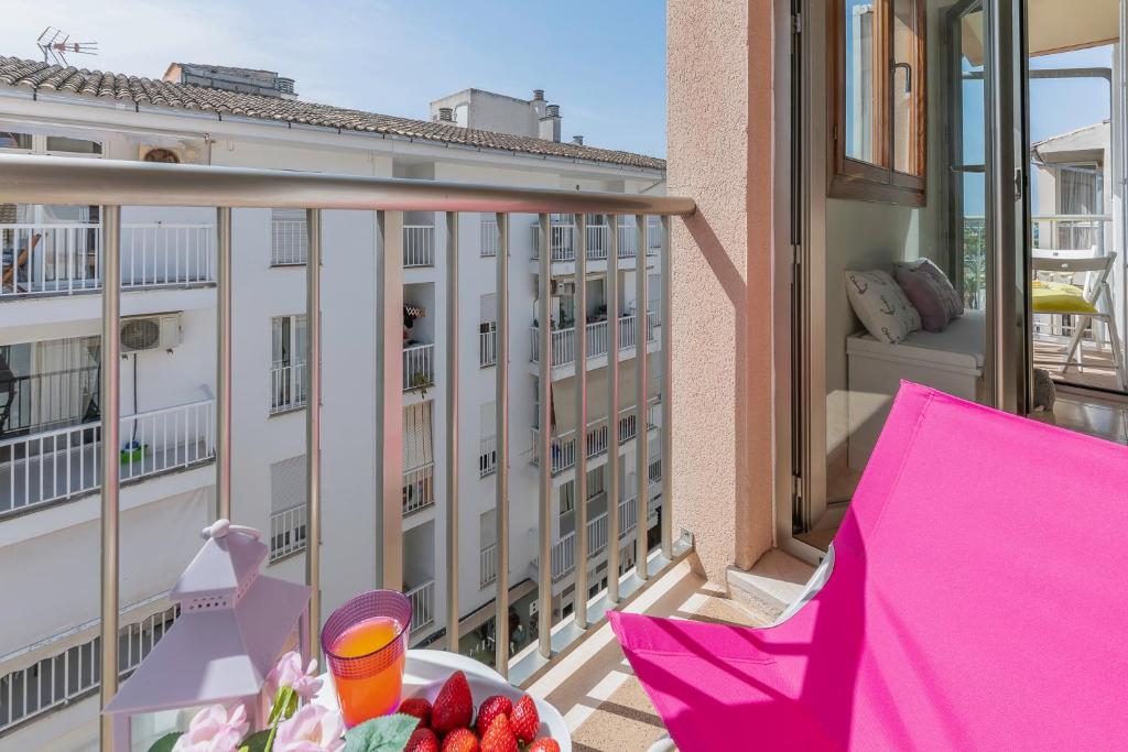 Balkón nebo terasa v ubytování Can Jaume Apartment