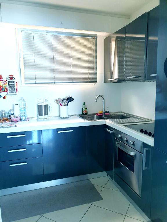 Kuchyň nebo kuchyňský kout v ubytování La terrazza di monaco