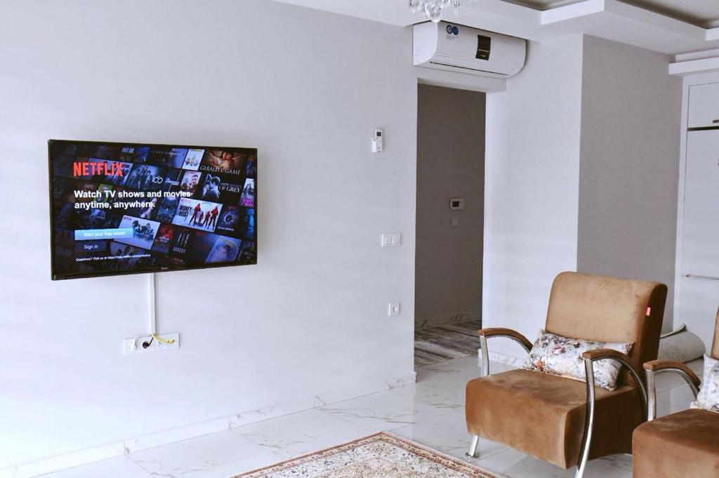 A television and/or entertainment centre at Arena Tower Alanya
