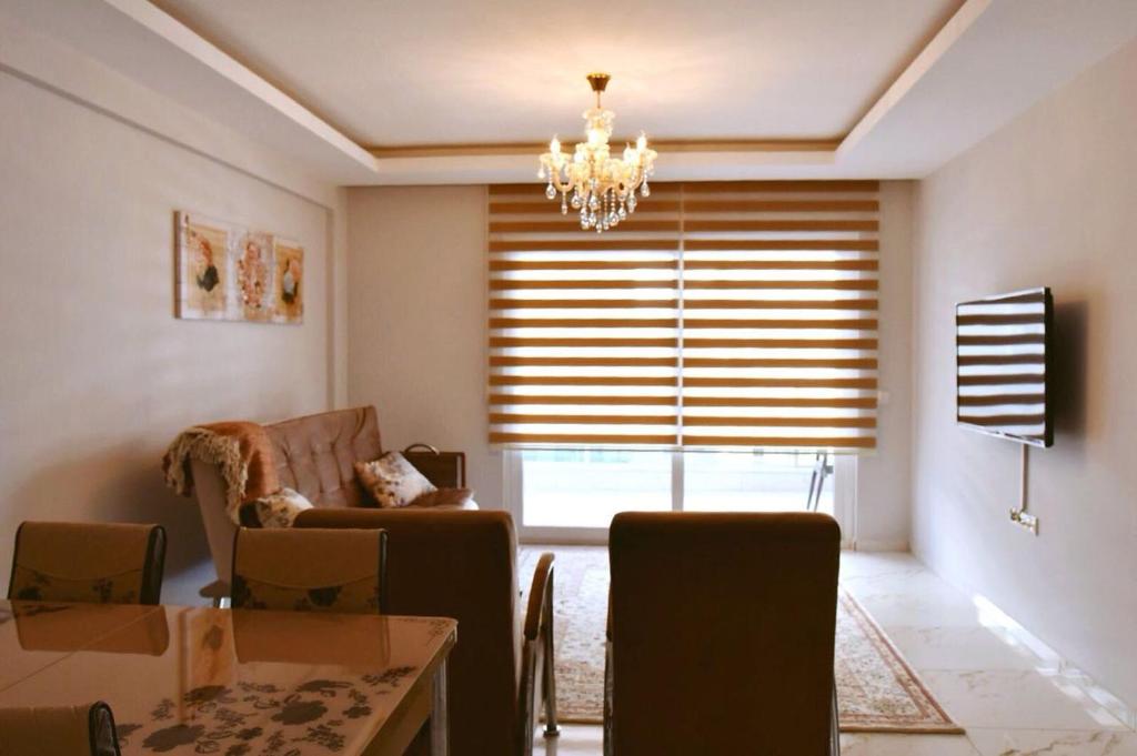 A seating area at Arena Tower Alanya