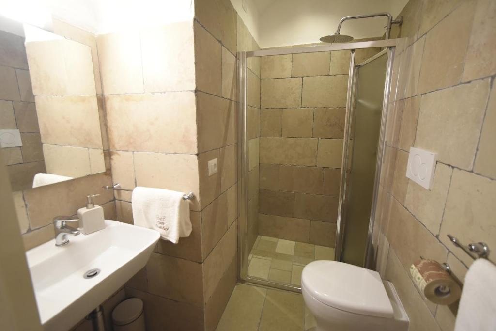Łazienka w obiekcie B&B Corte Cantalupi