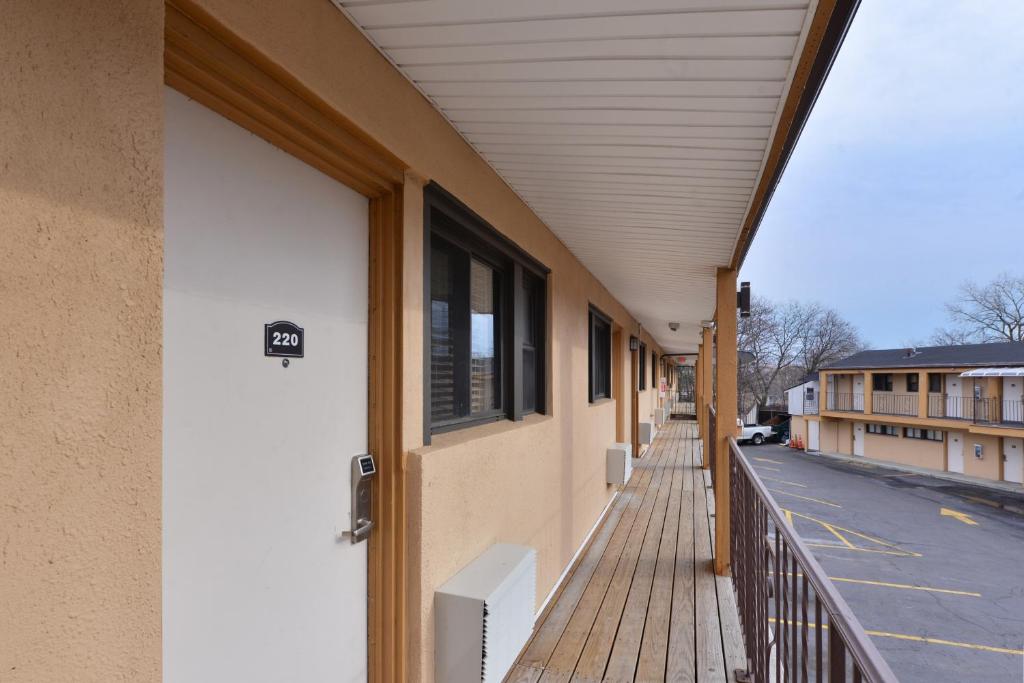 Balkón nebo terasa v ubytování Inn At Jericho