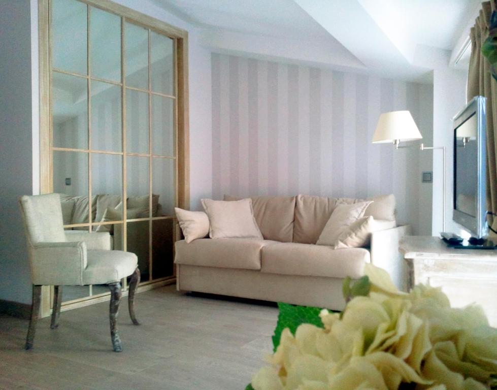 Гостиная зона в Le Petit Boutique Hotel