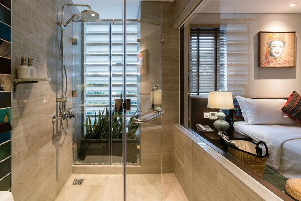Phòng Deluxe Giường Đôi + Trà Chiều Trên Sân Thượng