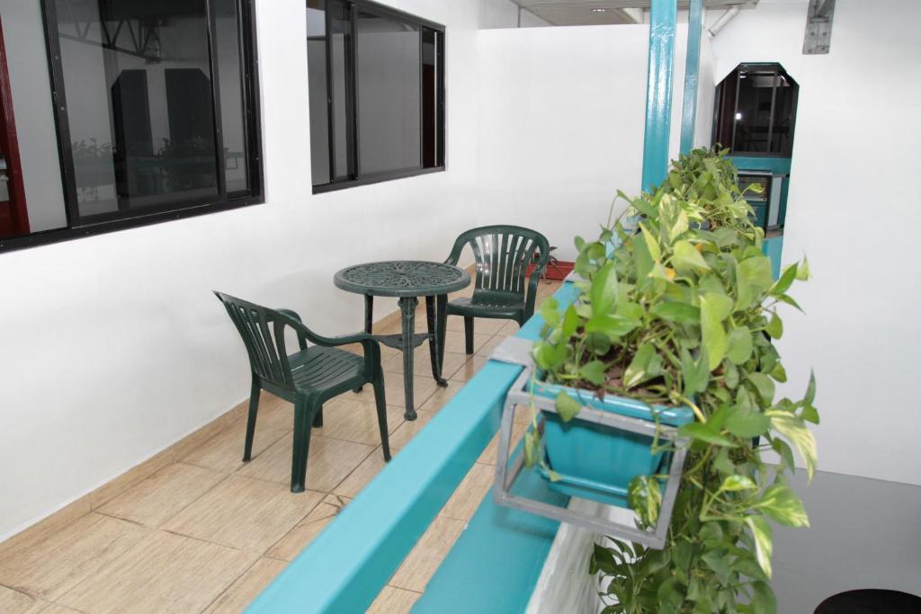 Posezení v ubytování Hotel Alcala