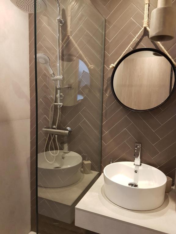 Kúpeľňa v ubytovaní Casa Matina
