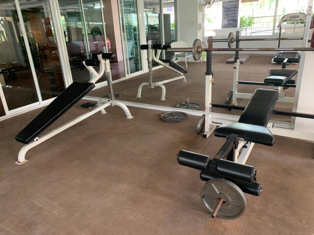 Fitness centrum a/nebo fitness zařízení v ubytování Jomtien Beach Penthouses Condo