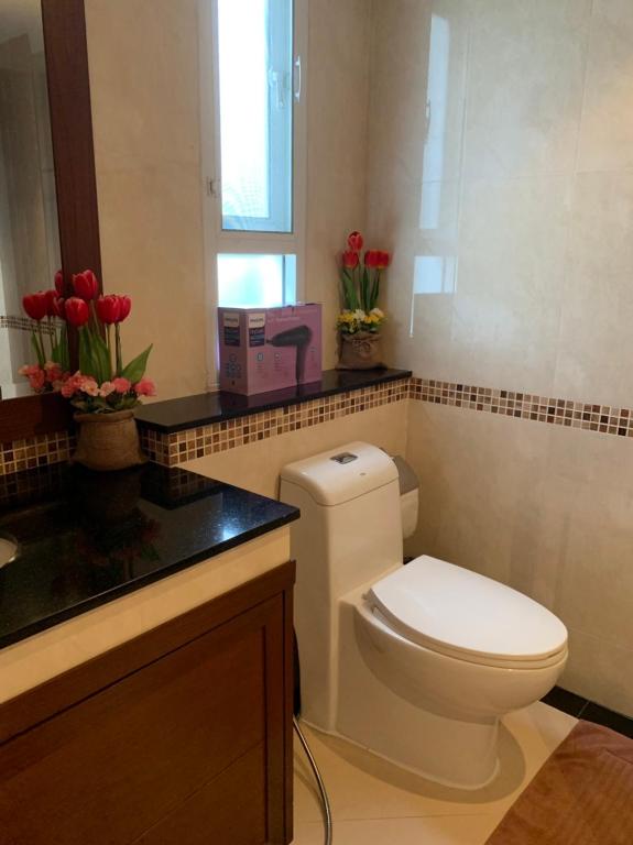 Koupelna v ubytování Jomtien Beach Penthouses Condo