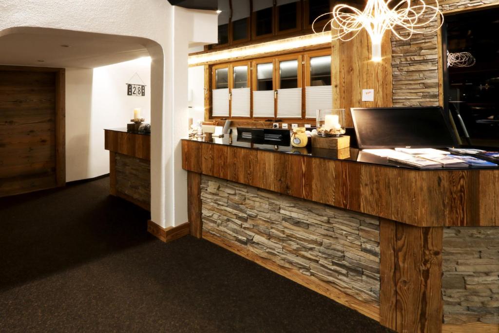 Kuchyň nebo kuchyňský kout v ubytování Amber Ski-in/out Hotel & Spa