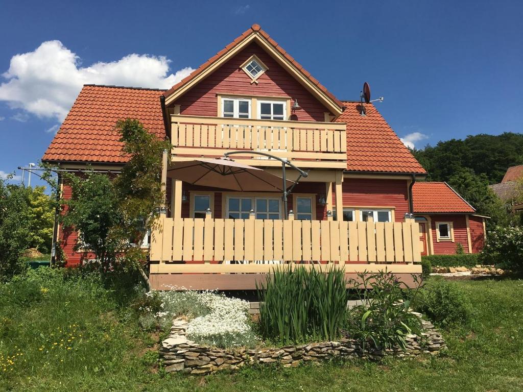 Zahrada ubytování Holzferienhaus