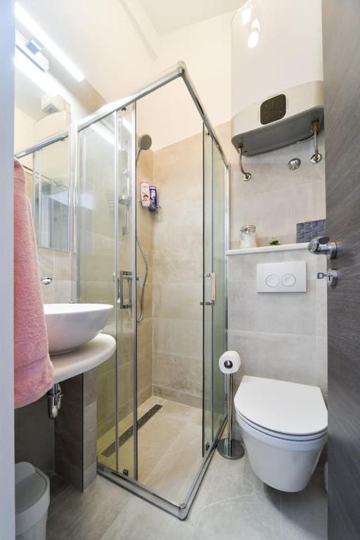 Kúpeľňa v ubytovaní Rooms Nekic 1
