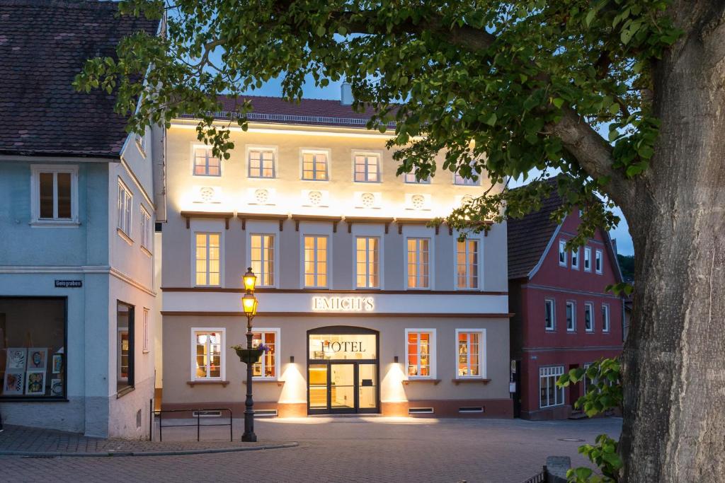 Byggnaden som hotellet ligger i