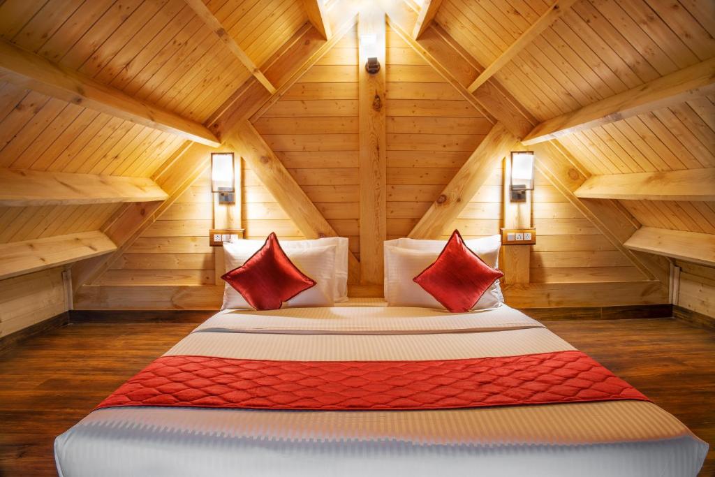 Postel nebo postele na pokoji v ubytování Woodays Resort