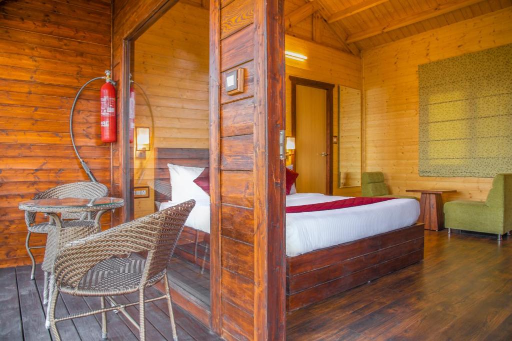 Postel nebo postele na pokoji v ubytování Woodays Resort