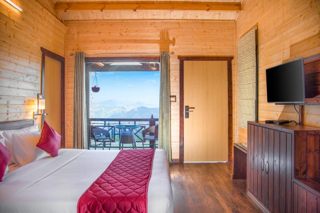 Postel nebo postele na pokoji v ubytování Woodays Resort