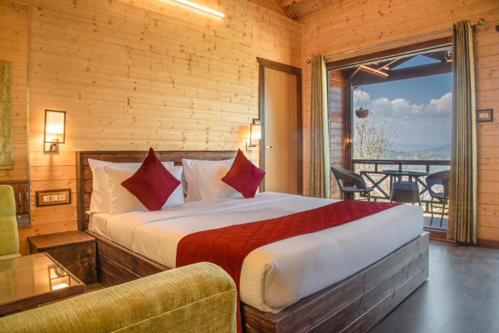 Postel nebo postele na pokoji v ubytování Woodays Resort