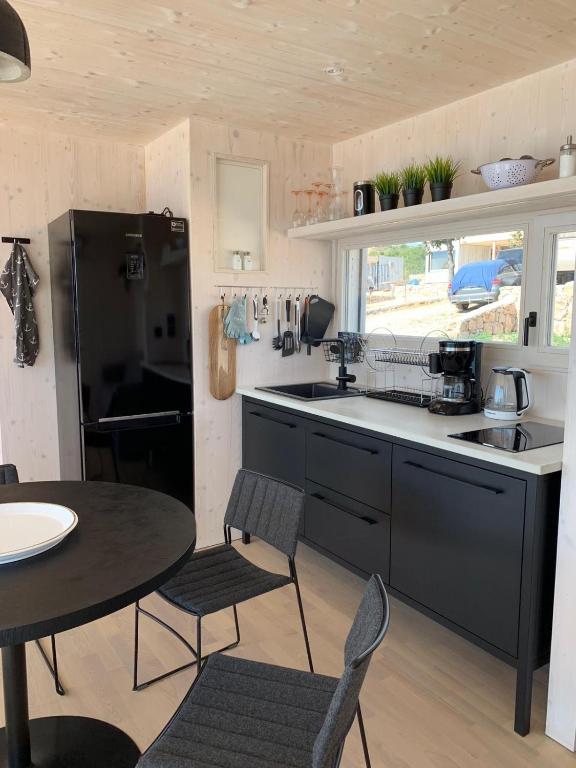 Kuchyň nebo kuchyňský kout v ubytování Beachvilla Willy / Haus 24