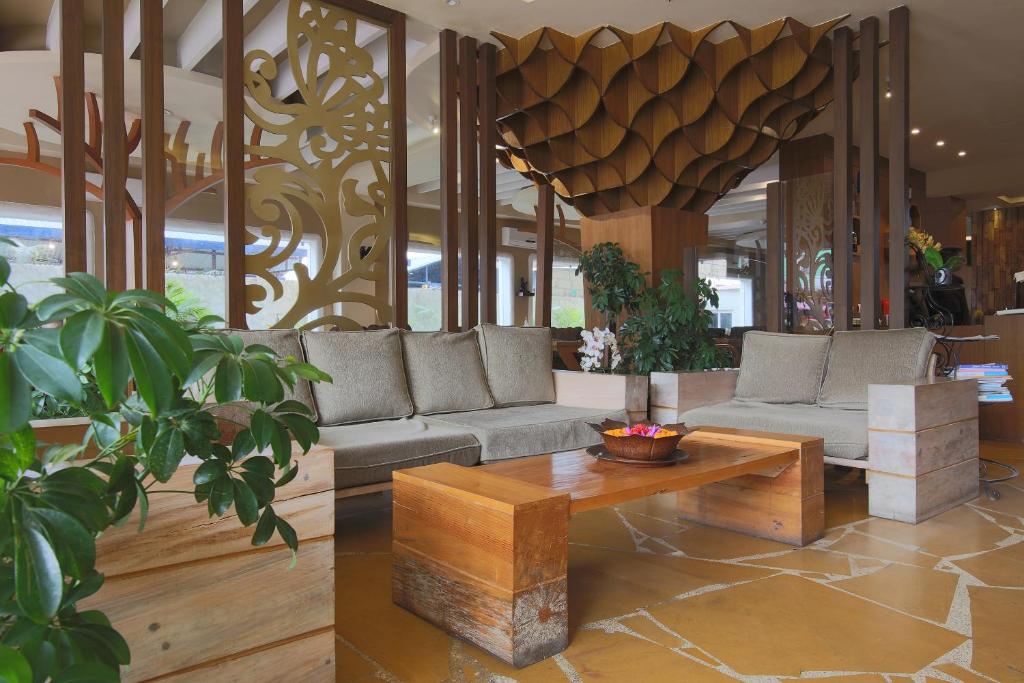 Zona d'estar a Teeka Resort Suites & Spa