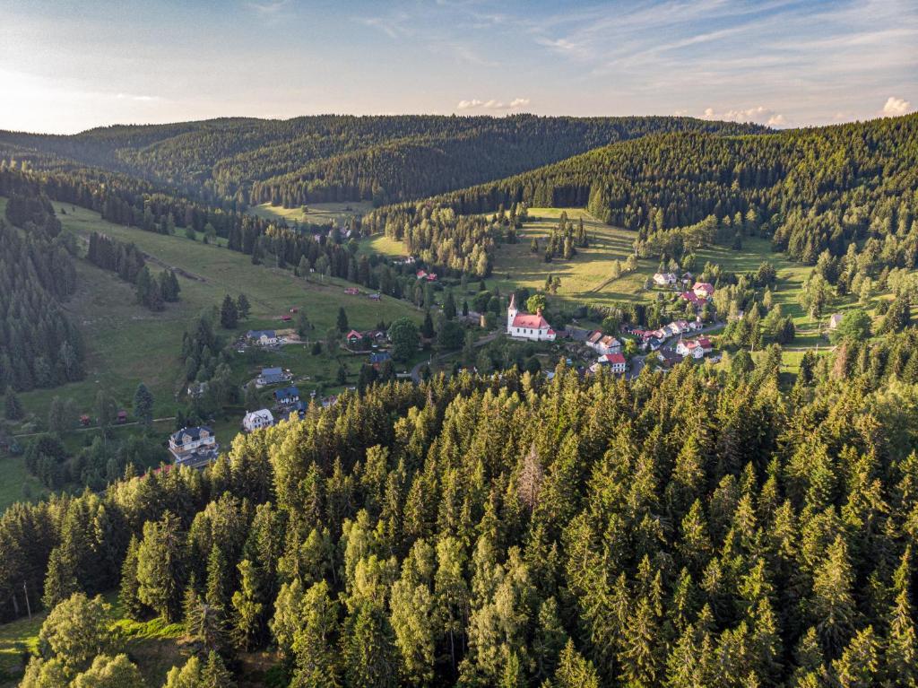 Příroda nedaleko bed and breakfast