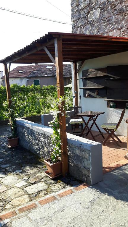 Patio nebo venkovní prostory v ubytování A Ridosso