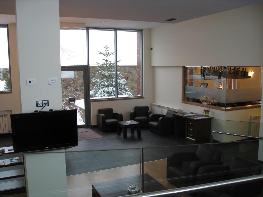Zona de estar de Obaga Blanca & Spa