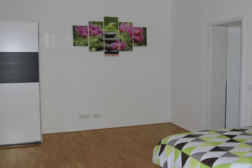 Postel nebo postele na pokoji v ubytování Apartment Fonhauser