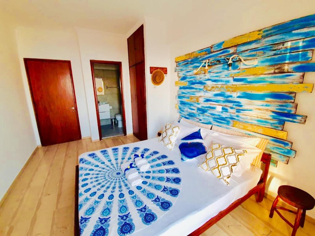 Thomas Art Hotelにあるベッド