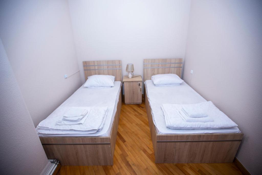 Postel nebo postele na pokoji v ubytování Sweet Sleep hostel