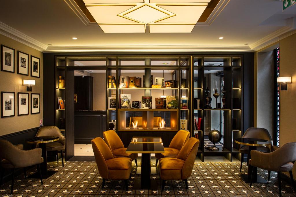 O lounge ou bar de Lenox Montparnasse