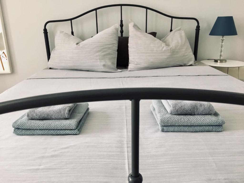 Postel nebo postele na pokoji v ubytování Apartman Kelava