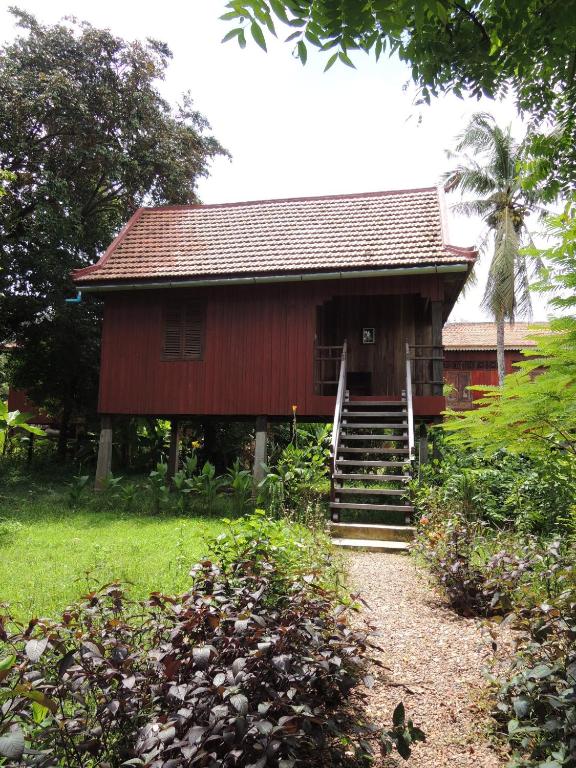 Zahrada ubytování Arun Mekong Guesthouse