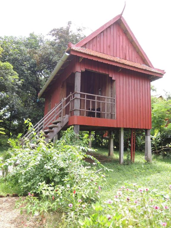 Zahrada ubytování Arun Mekong Guesthouse