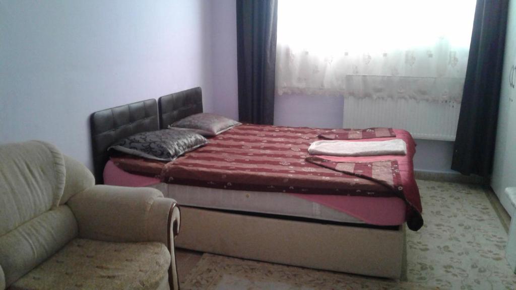 Postel nebo postele na pokoji v ubytování Esin Pansiyon