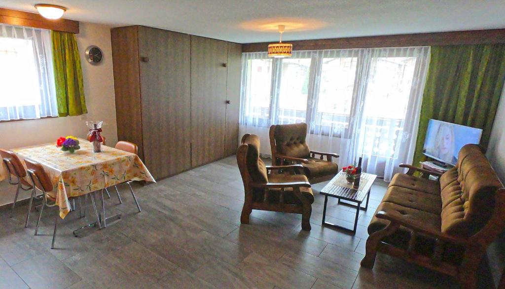 Posezení v ubytování Haus Erle