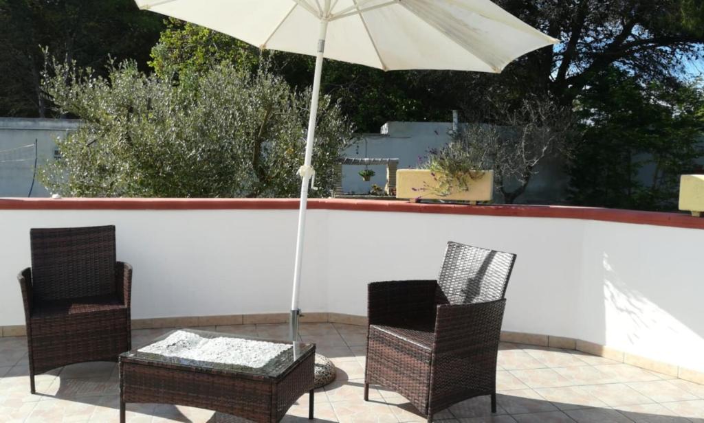 A patio or other outdoor area at Perla del Salento