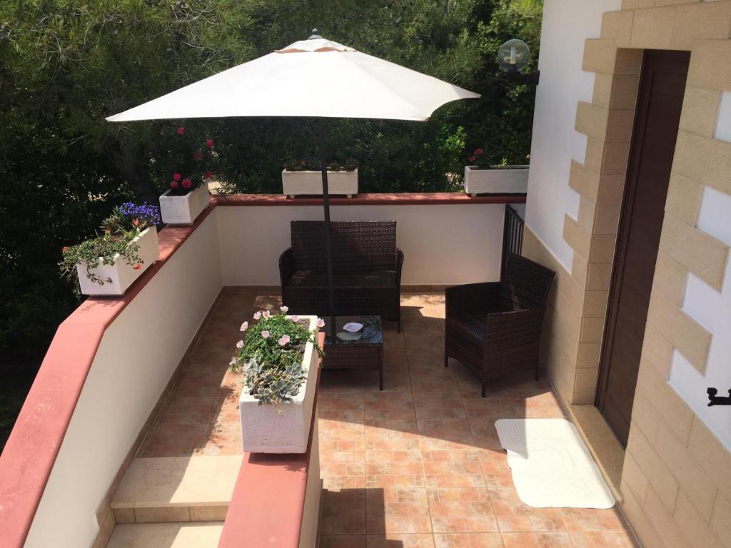 A balcony or terrace at Perla del Salento