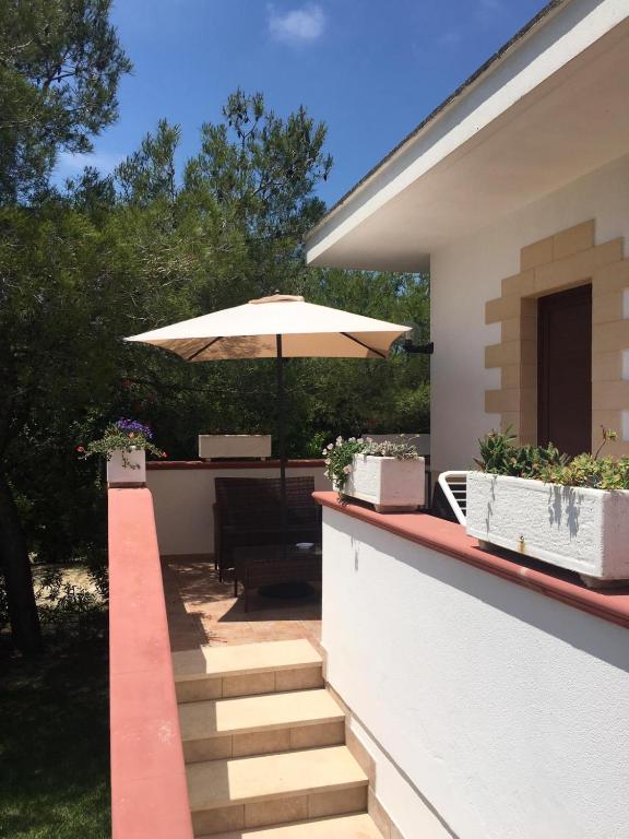 A balcony or terrace at Perla del Salento