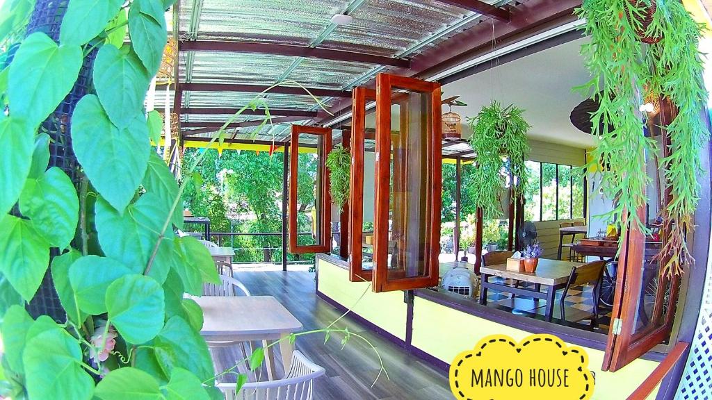 Restaurace v ubytování Mango House