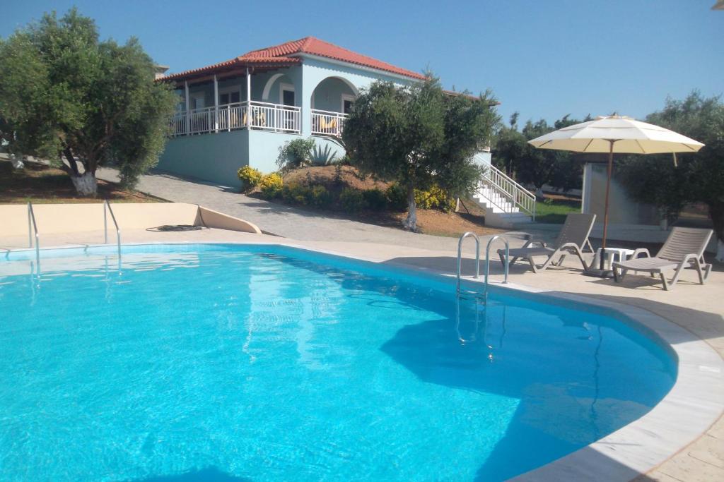 Basen w obiekcie Kastro Beach Hotel lub w pobliżu