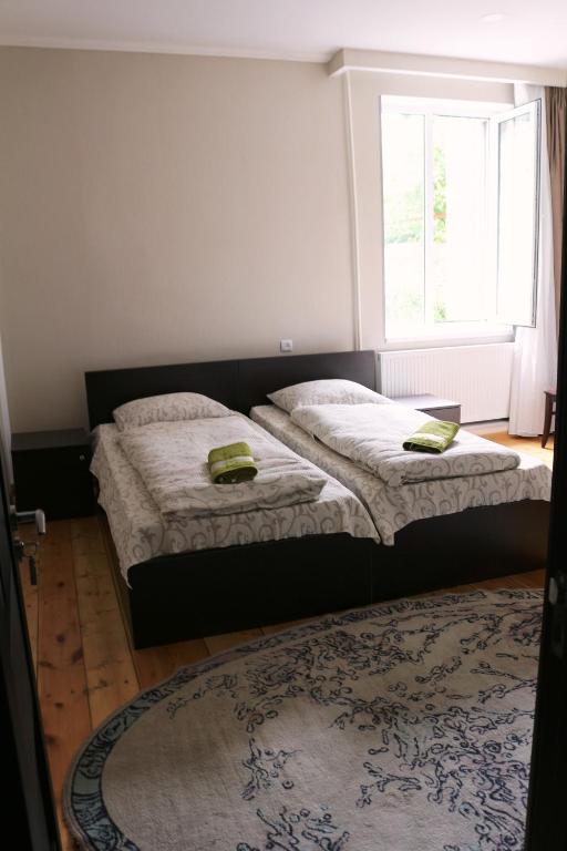 Postel nebo postele na pokoji v ubytování Guesthouse suja