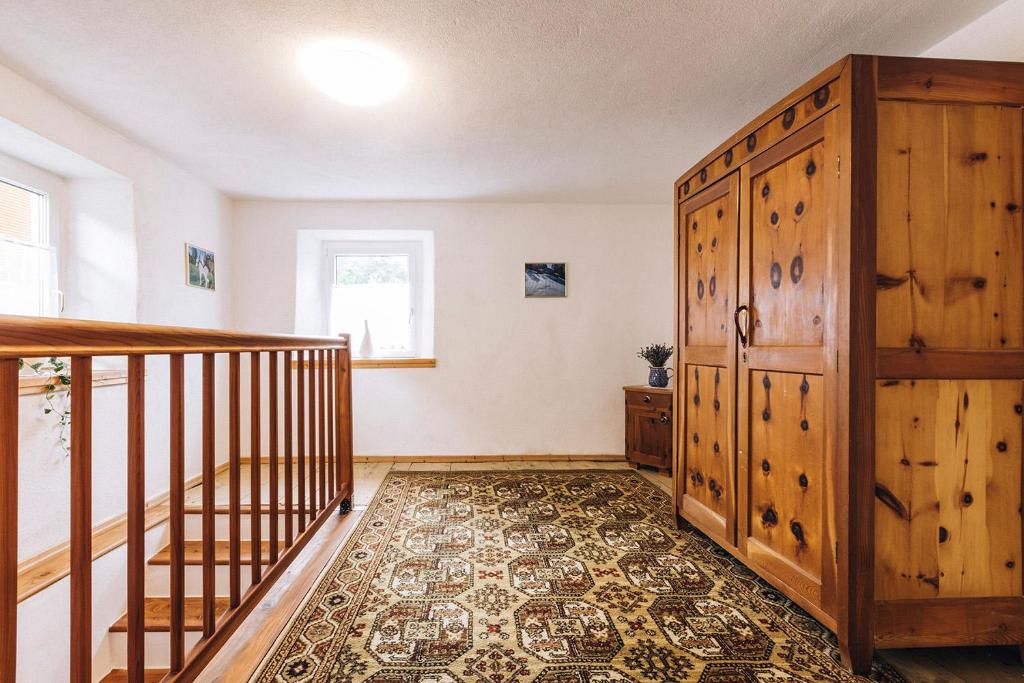 Postel nebo postele na pokoji v ubytování Untersteinhaus