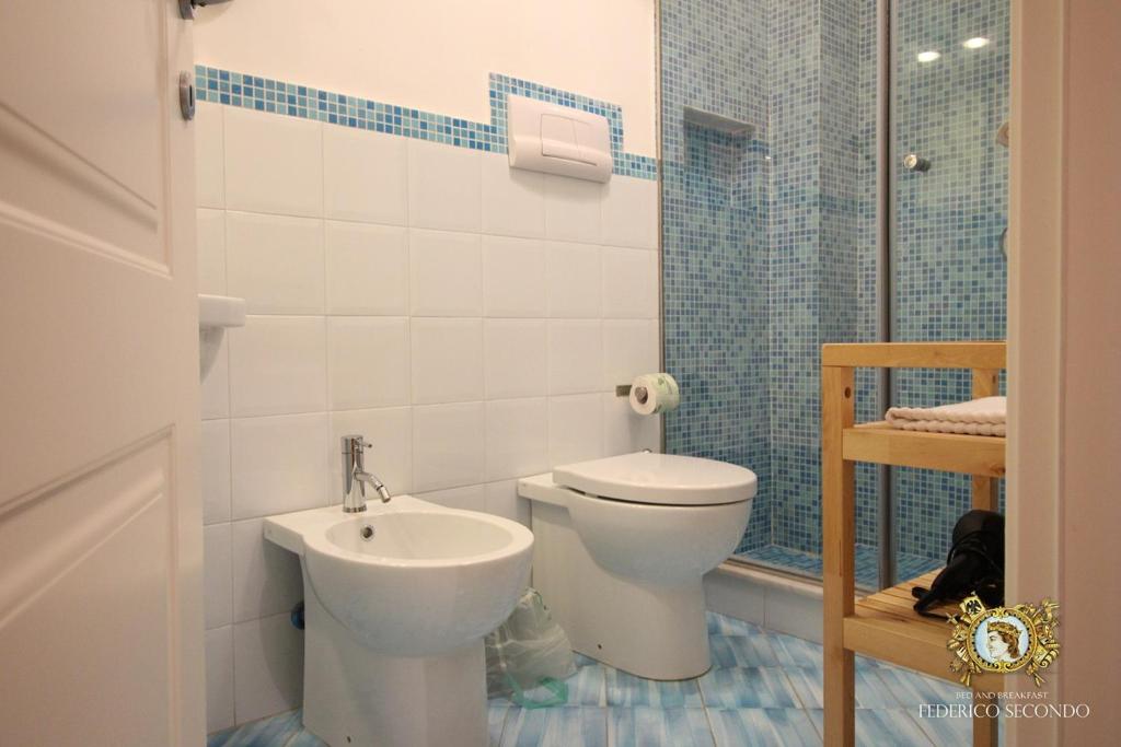 Kúpeľňa v ubytovaní Federico Secondo B&B
