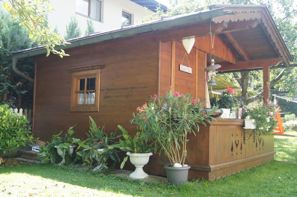 Vonkajšia záhrada v ubytovaní Haus Josef