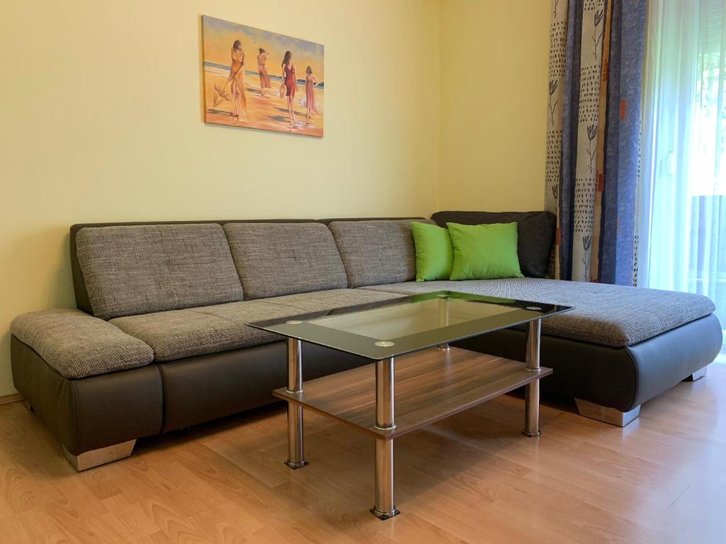 Posezení v ubytování Ferienwohnungen Wutte Josefine