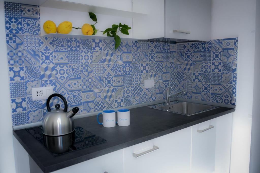 Kuchyň nebo kuchyňský kout v ubytování Luna Chiara Home